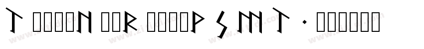 TimesNewRomanPSMT bo字体转换